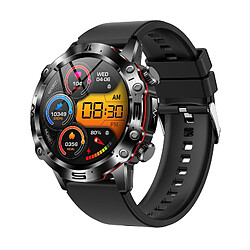 Yonis Montre Connectée Écran AMOLED Appels Bluetooth ECG