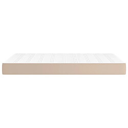 Acheter Maison Chic Matelas de lit à ressorts ensachés, Matelas doux Cappuccino 120x200x20 cm -GKD35257