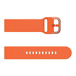 Acheter Wewoo Bracelet pour montre connectée Smartwatch de poignet à boucle de électrolytique Galaxy Watch Active Orange