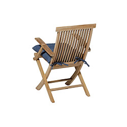 Acheter Madison Galette de chaise de jardin Toscane Panama Safier Blue 46 x 46 cm