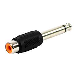 Adaptateur RCA Femelle - Jack Mâle Mono Easy Plugger 