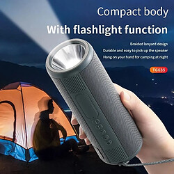 Acheter Yonis Enceinte Bluetooth Waterproof Portable Haut-Parleur Hifi Avec Lampe Torche