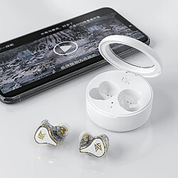 Universal KZ SK10 TWS casque sans fil Bluetooth 5.2 puce 2BA + 2DD technologie mixte musique jeu bouchon d'oreille tactile