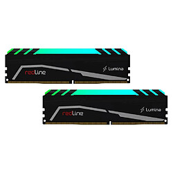 Mushkin Redline Lumina Mémoire RAM 64Go (32Gox2) DDR4 UDIMM 3200MHz CL16 MLA4C320GJJM32GX2