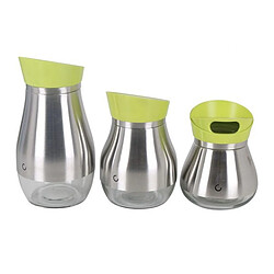 Totalcadeau Boites Vert (lot de 3) pas cher