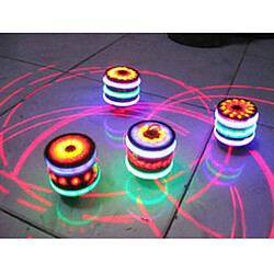 2pcs Nouveauté Lumineuse Spinning Top Toy Avec LED Et Musique Coloré Top Rapidity Bataille Jeu Pour Enfants Cadeau pas cher