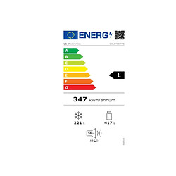 Réfrigérateur américain 92cm 638l nofrost - GSLC40SWPE - LG