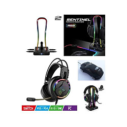 Spirit of Gamer Support Casque USB RGB Gamer + Casque Gamer Pro H7 Xbox One - Series X | S - Switch PC / PS5 