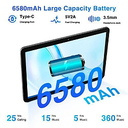 Avis NC Tablette tactile DOOGEE T10E PC 10,1 pouce FHD 6580mAh batterie 9Go+128Go, 8MP Caméra, Double SIM, 4G GPS OTG, Android 13 - Noir