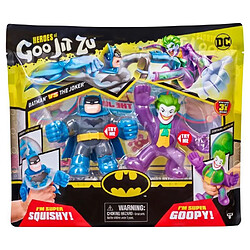 Mondo Motors BATMAN VS JOKER Goo Jit Zu Pack Duo Figurines pas cher