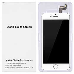 Wewoo Pièce détachée 50 PCS Ecran LCD et Digitizer Assemblage Complet Carton Blanc Emballage Boîte pour iPhone 6s Plus 6 Plus pas cher