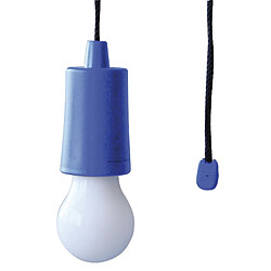 VELAMP RETRO' : Ampoule LED à piles (3AAA non fournies) avec cordon. Bleu