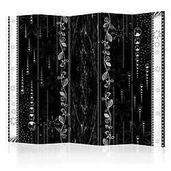 Paris Prix Paravent 5 Volets Black Elegance 172x225cm