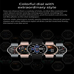 Acheter Riffi Montres intelligentes multifonctions Riff Y33 5.0 BT - Appels / Fréquence cardiaque / Spécifications pour iOS