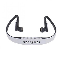 Universal Casque sans fil carte fm stéréo fonction radio casque sport mp3 portable lecteur mp3 lecteur de musique branché marcheur en stock