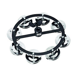 Meinl HTHH1BK Tambourin pour Hi Hat Une rangée Noir