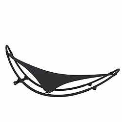 Acheter Maison Chic Chaise longue à bascule | Bain de soleil Relax | Transat avec roues Acier et textilène Noir -GKD42760