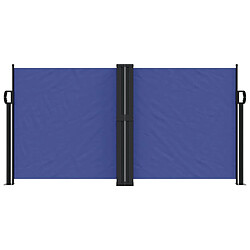 Avis Maison Chic Auvent latéral rétractable | Store latéral | Brise-vue latéral bleu 120x1000 cm -GKD28548