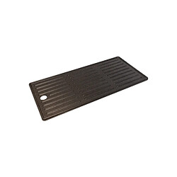 Plancha en fonte 43,5 x 20,8 cm pour barbecue 3 brûleurs Char-Broil