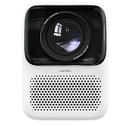 Acheter Wanbo Projecteur LCD, 450 lumens ANSI, Moteur optique entièrement scellé , Résolution native 1080P Android 9.0, T2 Max NOUVEAU, Blanc