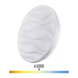 Edm Plafonnier Circulaire Blanc 12W 1160lm (96W) - Blanc Naturel 4000K