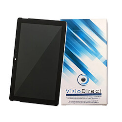 Visiodirect Ecran complet compatible avec Microsoft Surface Go 1824 10" noir Vitre tactile + ecran LCD