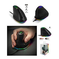 Spirit of Gamer Souris Ergonomique Design LED RGB PRO M60 6500dpi 6 boutons