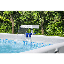 Cascade pour Piscines Tubulaire Bestway avec Lumière LED 34x24x32 cm