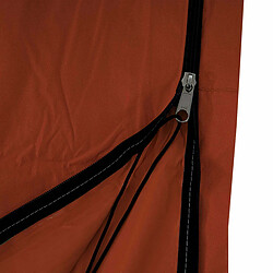 Avis Decoshop26 Housse de protection pour parasol jusqu'à 5m housse de protection avec fermeture éclair terracotta 04_0001647