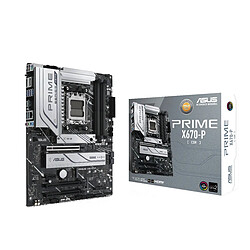 ASUS PRIME X670-P-CSM AMD X670 Emplacement AM5 ATX