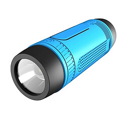 Avis Yonis ENCEINTE PORTABLE BLUETOOTH WATERPROOF MULTIFONCTIONNEL, BATTERIE EXTERNE 4000MAH, LAMPE TORCHE BLEUE