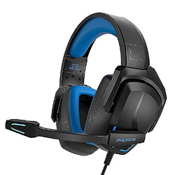 Universal Casque de jeu avec micro (bleu) 