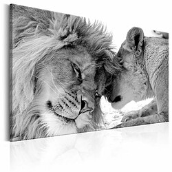 Paris Prix Tableau Imprimé Lion's Love 60 x 90 cm 