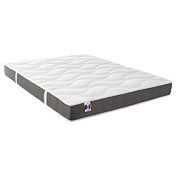 Vente-Unique Ensemble 160 x 200 cm Sommier + matelas 100% latex 3 zones de confort ép.18cm - VICTOIRE de DREAMEA