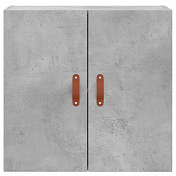 Acheter vidaXL Armoire murale gris béton 60x31x60 cm bois d'ingénierie