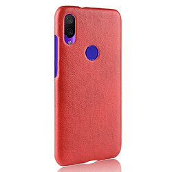 Acheter Etui en PU rude rouge pour votre Xiaomi Redmi Note 7