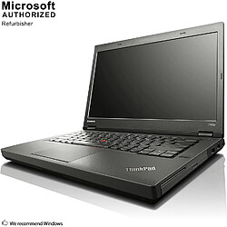 Lenovo Thinkpad T440p i5-4210m 8 Go + 256 Go de noir - Reconditionné