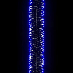 Acheter vidaXL Guirlande lumineuse à LED groupées 1000 LED Bleu 11 m PVC