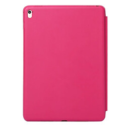 Avis Wewoo Housse Étui Coque en cuir de couleur unie à rabat horizontal pour iPad Pro 11 pouces 2018avec support triple rabattable et fonction réveil / veille Magenta