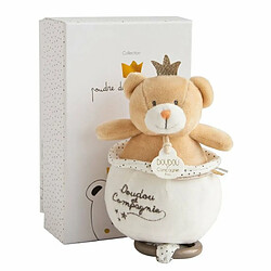 Acheter Peluche musicale Perlidoudou Ours petit roi - Doudou et compagnie