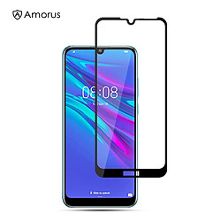 Protecteur écran en verre trempé impression de soie transparent pour votre Huawei Y6 (2019)/Y6 Prime (2019)/Y6 Pro (2019)/Honor 8A