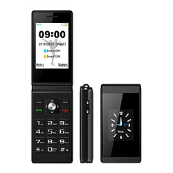 Yonis Téléphone Portable Double Écran Bluetooth FM SOS