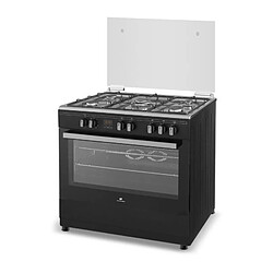 Avis CONTINENTAL EDISON Cuisiniere piano four multifonctions catalyse 100L affichage digital L90 xH85 cm NOIR MAT ET INOX