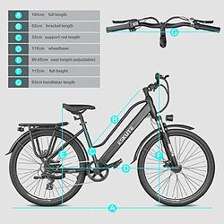 Acheter Myatu Vélo électrique S02 Eskute 250W 36V 15Ah