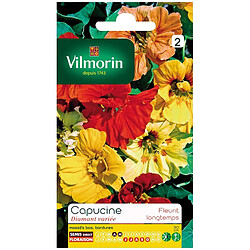 Vilmorin Sachet graines Capucine Diamant variée