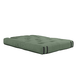 Inside 75 Canapé futon convertible HIPPO SOFA couleur vert olive