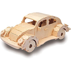 Maquette en bois Voiture Coccinelle - Quay