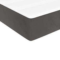 Acheter vidaXL Matelas de lit à ressorts ensachés 80x220x20 cm velours