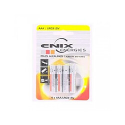 Enix Energie Blister 4 piles Alcaline LR03 NX AAA