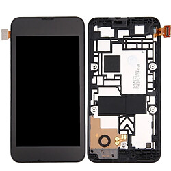 Wewoo Pour Nokia Lumia 530 LCD noir Affichage + écran tactile Digitizer Assemblée avec cadre pièce détachée